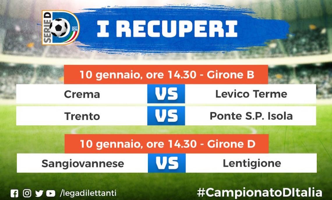 Recuperi Serie D