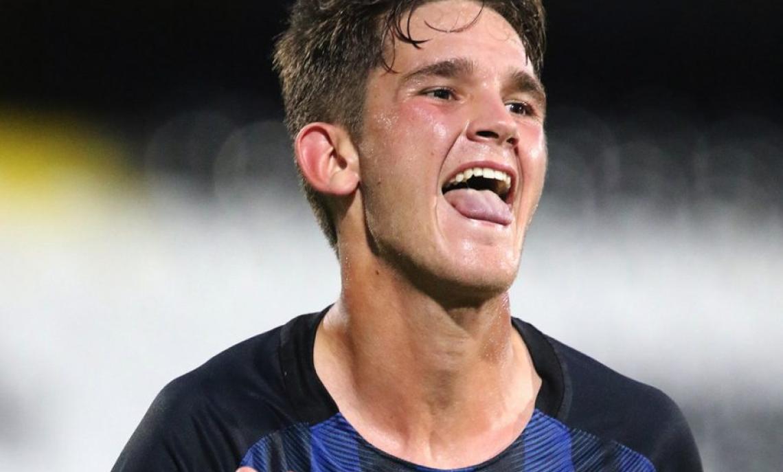 Andrea Adorante, attaccante dell'Inter