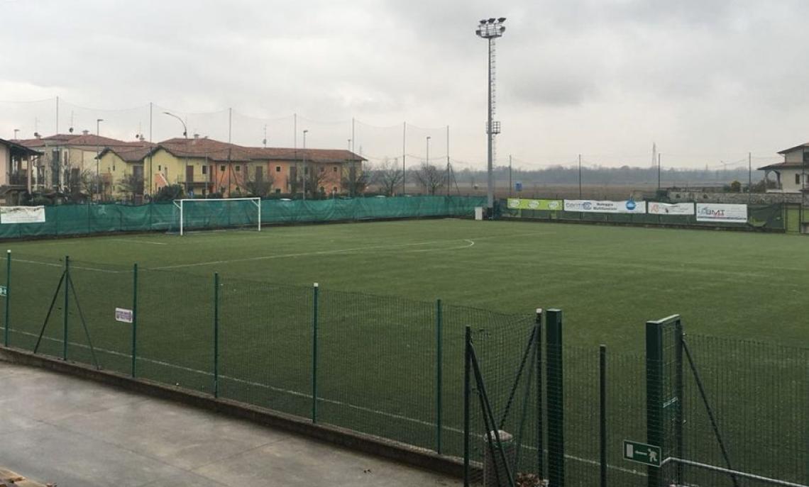Il campo di Castegnato alle 16:00 di martedì 6 marzo