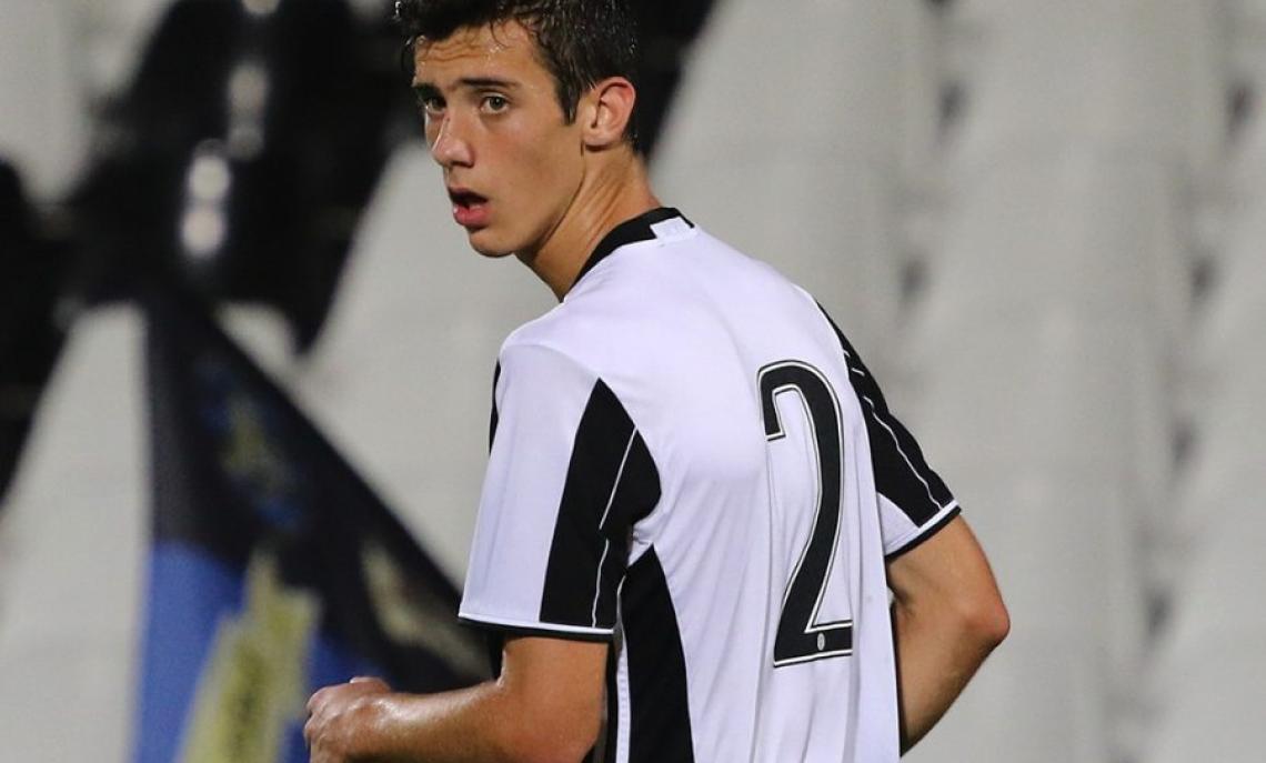 Francesco Lamanna, difensore della Juventus