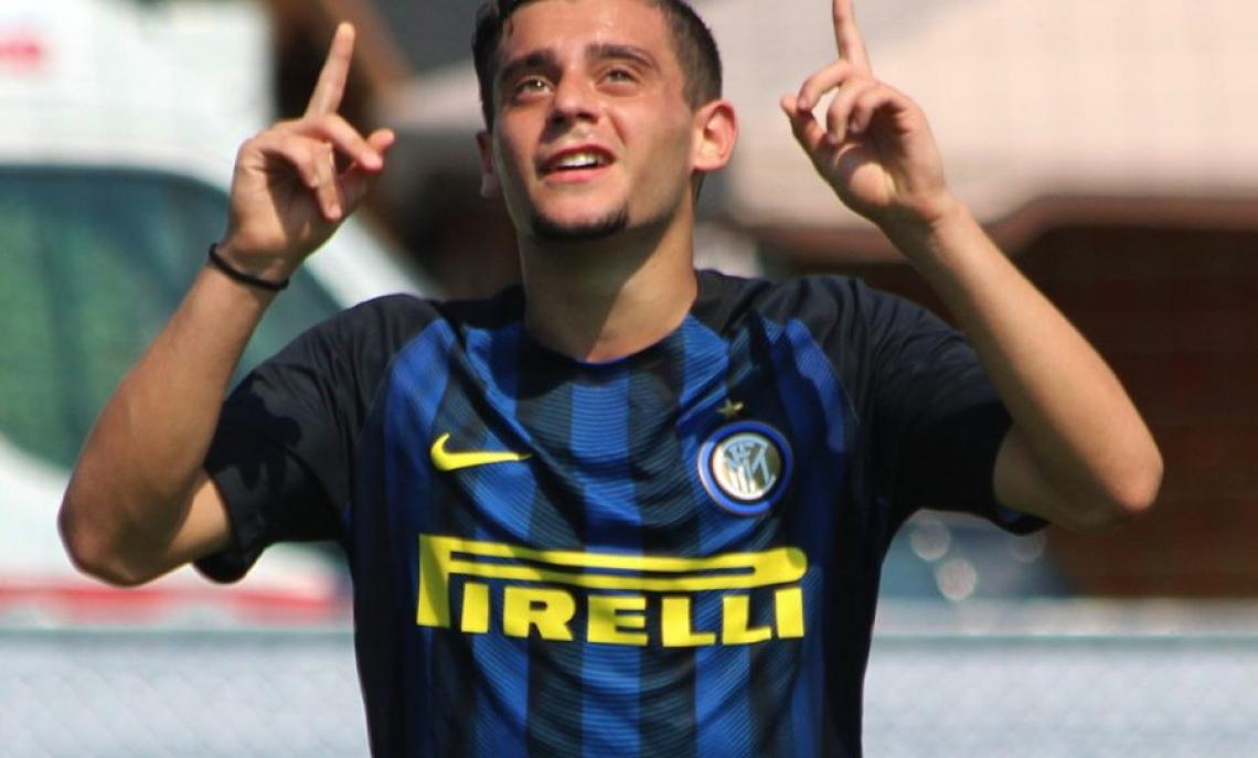 Davide Merola, attaccante dell'Inter