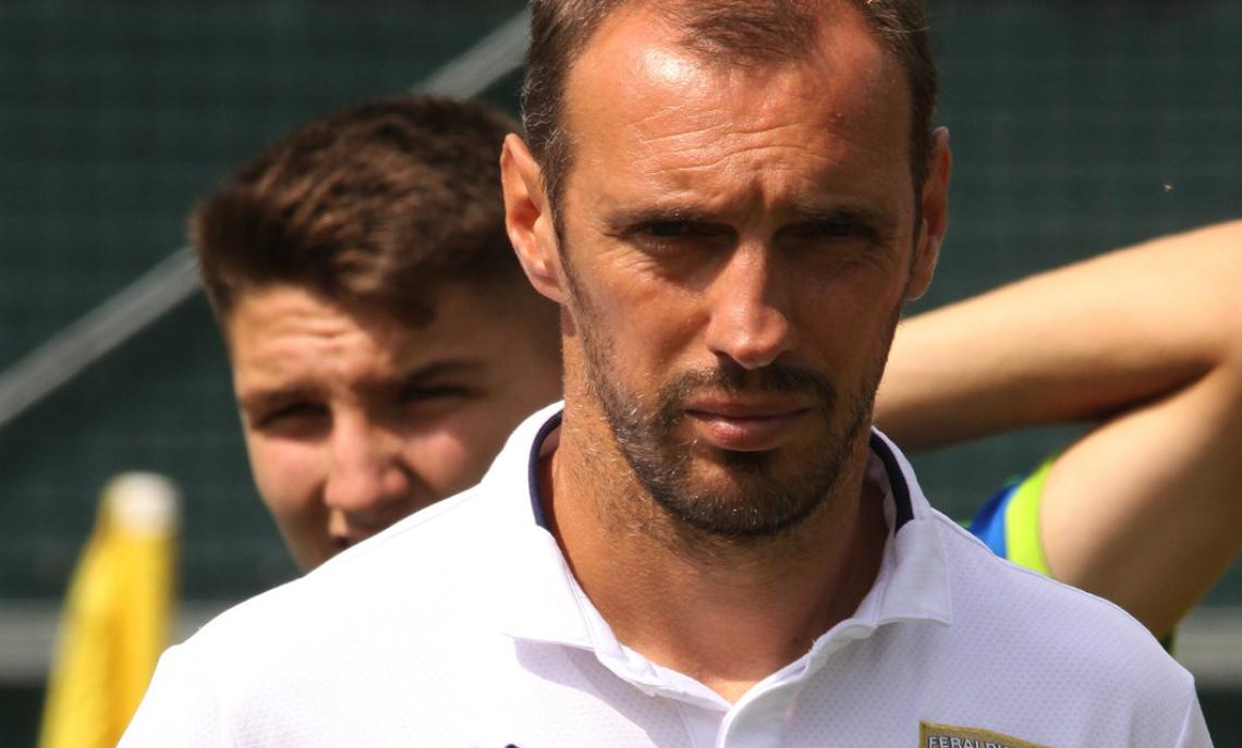 Damiano Zenoni, allenatore della FeralpiSalò