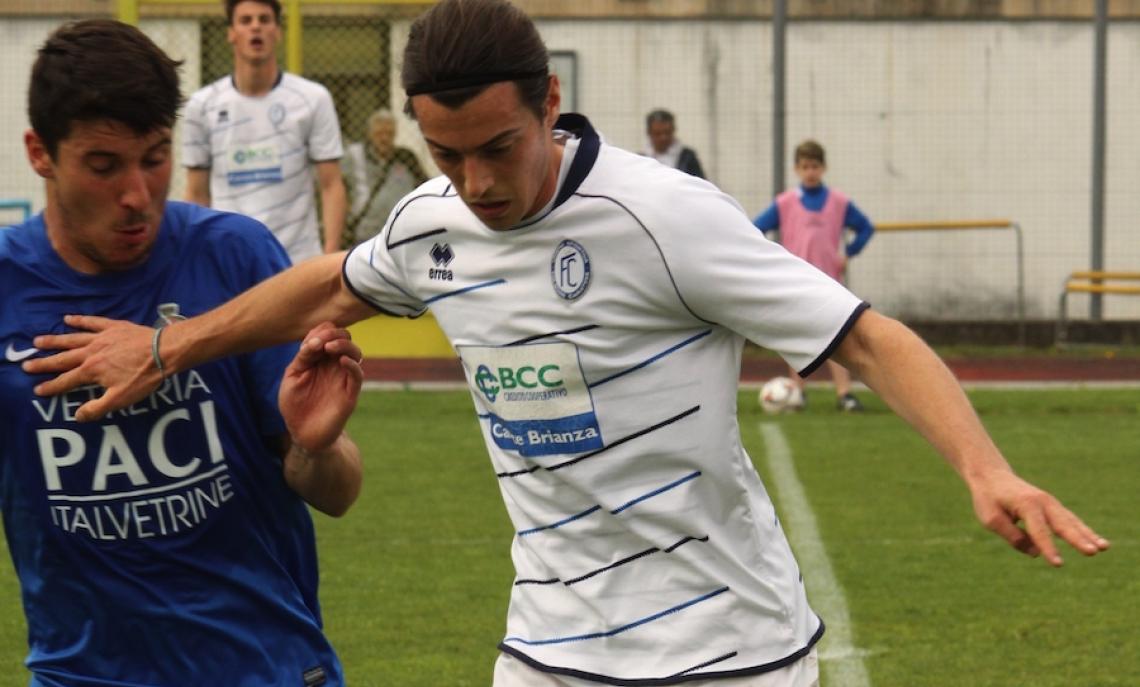 Luca Santonocito ai tempi della Caratese