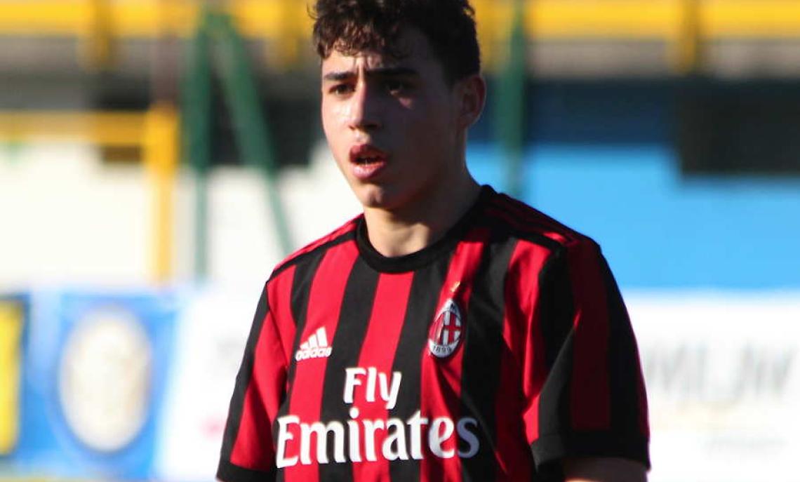 Gabriele Capanni, attaccante del Milan