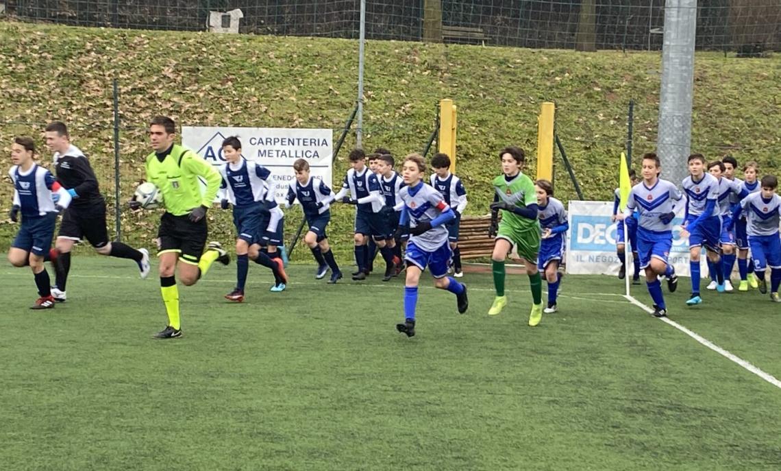 Castenedolese Pavoniana Regionale Under14 - Ingresso in campo
