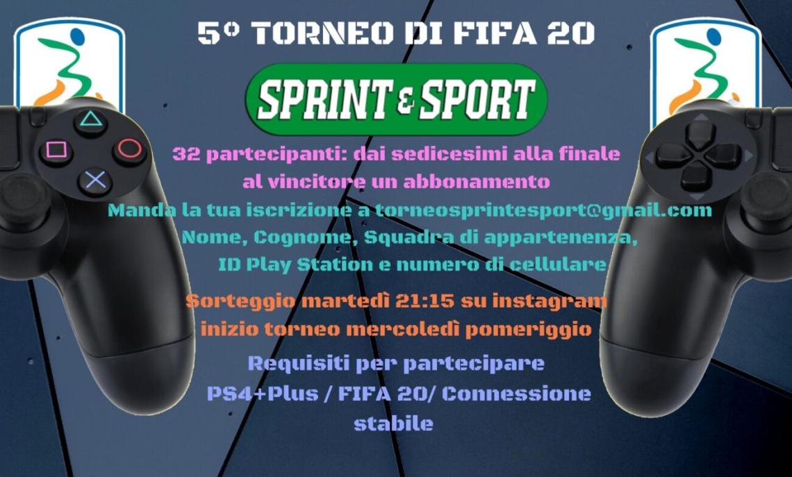 Fifa sprint esport ora si fa sul serio, tocca alla Serie B Sprint e