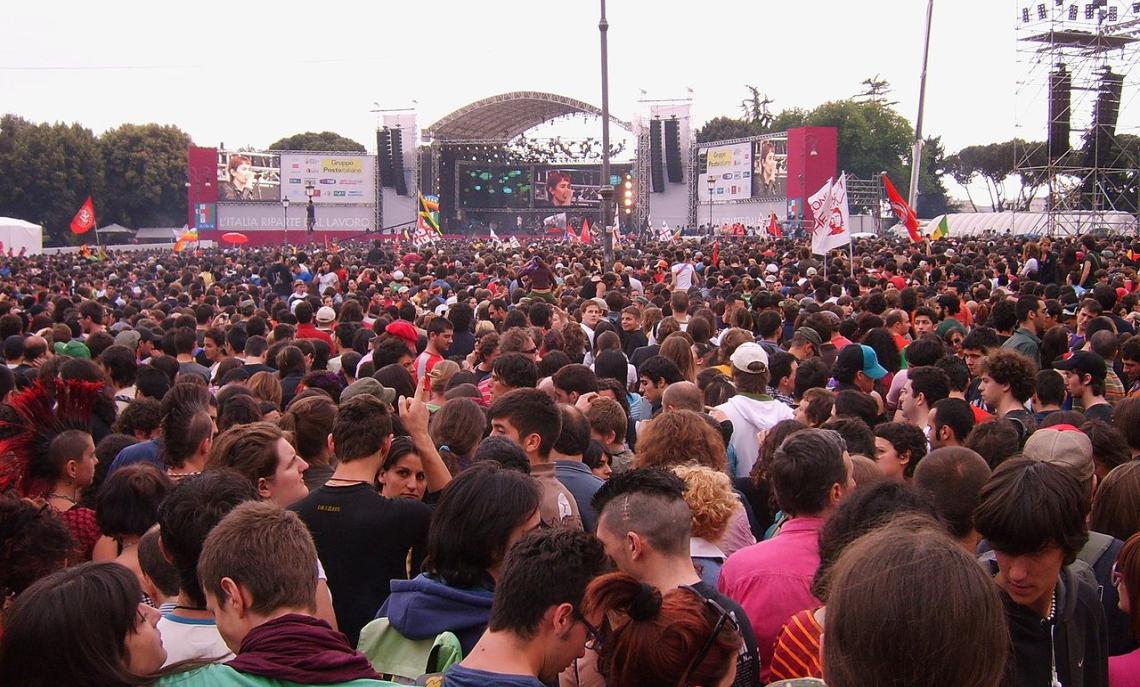 Concertone del Primo Maggio nel 2007 (foto wikipedia.org)