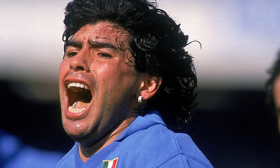 Diego Armando Maradona, rituali nel mondo del calcio (foto wikipedia.org)
