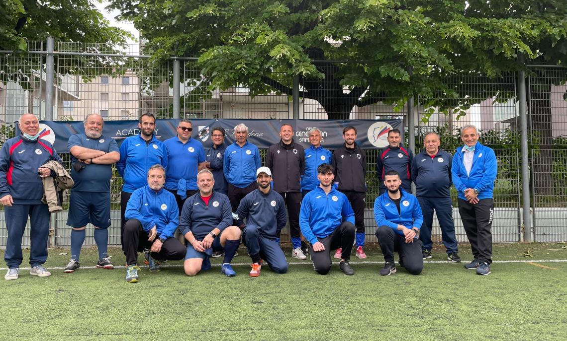 Don Bosco Rivoli con gli istruttore della Sampdoria