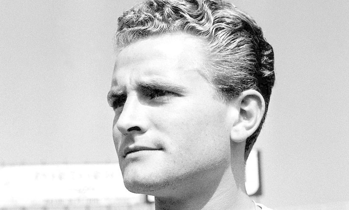Giampiero Boniperti giovane juventino