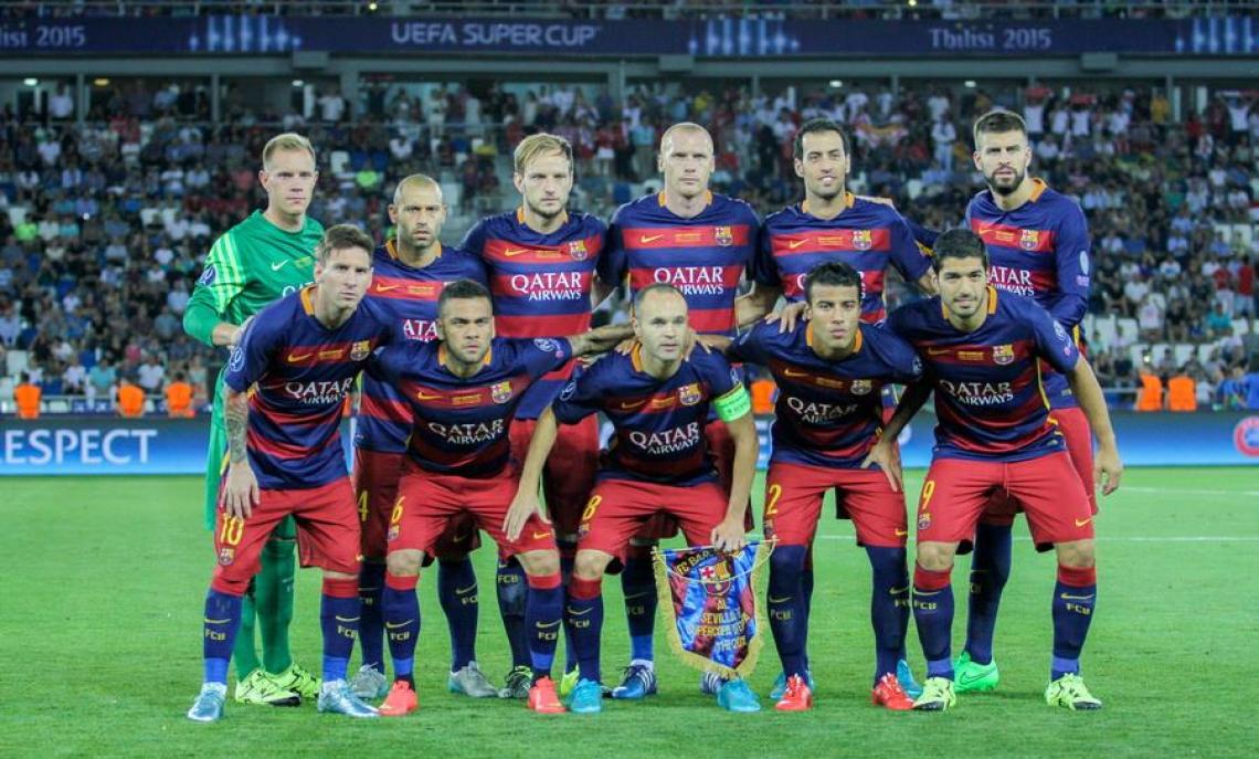 Il Barcellona nel 2015 (foto wikipedia.org)