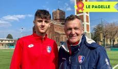 Mita Matteo e il tecnico Marino Boccia