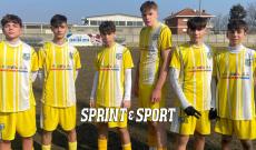 Provinciali Asti, Mv della settimana, in foto: i sei marcatori del Santena Under 15