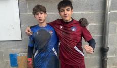 Under 14 Rappresentativa Pinerolo: Enea Rascallà e Jona Danna