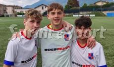 BRESCIANI, FERRARI E FERREL, VIRTUSCISERANO BERGAMO UNDER 15