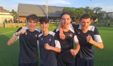 Giacomo Signorello, Federico Bollini, Christopher Elias e Morgan Longoni, RAPP COMO UNDER 17