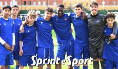 Under 14 Rappresentativa Provinciale Torino B: da sinistra David Odisio, Luca Nigro, Simone Gerardi, Lorenzo Sena, God Ogbeifune, Pietro Gattabria, Andrea Santarcangelo, Edoardo Schirripa