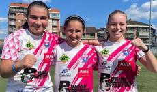 REGIONALI UNDER 15 FEMMINILE:  Borgo Vittoria-Aurora 0-3, in foto Emma Pezzano, Alessia Conidi e Alessia Taverna