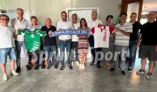 In foto i rappresentanti di Cambiano, Moncalieri e Trofarello
