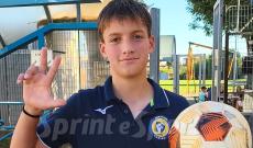 Under 14 Grande Slam, Mirafiori-Academy Pro Collegno 3-1: tripletta per il numero 10 gialloblù Gabriele Vercelli