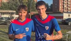 Real Milano Under 17; Andrei Ioan Hrenciuc e Davide De Amici