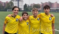 MOBRICI,ZANETTI,DE MARTINO,SANTORO ACCADEMIA INTER UNDER 14