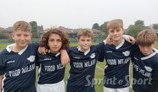 Super Vigor Milano! I classe 2013 si aggiudicano tre tempi su quattro e vincono all'esordio!