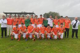 San Giorgio: i grintosi arancioblù e il tecnico Andrea Ferroni: «Il mio idolo è Pep Guardiola, riesce a far concepire ai suoi giocatori il calcio anche come divertimento»