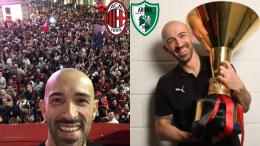 È nel Milan che vince lo Scudetto, fu capitano di uno storico doppio salto di categoria