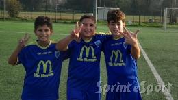 Sfida tutta gialloblù; i ragazzi di Trenno trionfano con le triplette di Lui e Daniele
