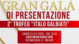 2° Trofeo Italo Galbiati: il gran galà di presentazione
