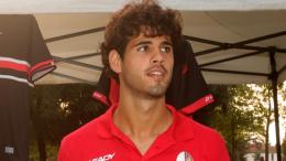 Il difensore-goleador va al Milan e saluta con affetto la città di 85mila abitanti: «Vi porterò sempre con me» 