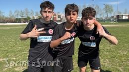 È una prestazione da incorniciare: il classe 2011 trascina i biancorossi a una vittoria a sei stelle