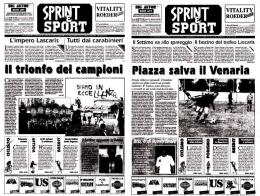 Come eravamo…1997: Omaggio al Lascaris, il Pagellone di Zullo…