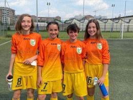 Accademia Torino-Cit Turin Under 12: le granata del capitano Sofia Soma combattono ma la spunta la squadra del tecnico Sanseverino