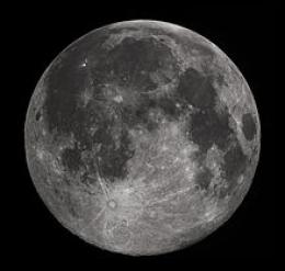 Scoperte molecole d'acqua in un cratere della Luna