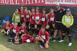 Lo spumeggiante team del Caselle 2009 di Savastano