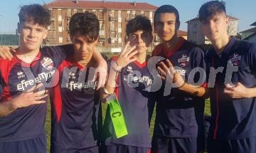 SANTHIA'-ALICESE ORIZZONTI UNDER 19 - NICOLO' PALLARO RICCARDO CAPODAGLIO MATTIA BONADONNA NAWFEL BOUKSIM ANDREA PREVELATO