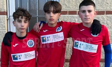 Under 14 Provinciali Asti, Carmagnola-Annonese 3-0: Samuele Velotti, Lorenzo Zito e Pietro Gattabria