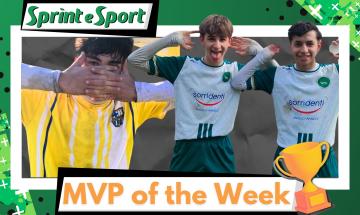 Provinciali Asti, MVP della settimana, in foto Samuele Lazzari, Riccardo Deorsola e Leonardo Dimasi