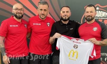 Gigi Gentile, Giovanni Mangeri, Alessandro Maione e Manuel Gentile; CB ACADEMY