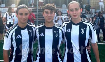 Under 15 femminile, Semifinale Scudetto andata: Juventus-Fiorentina 3-2, le marcatrici bianconere Martina Battocchio, Sofia Oliva e Letizia Colomba