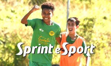 Under 14 Grande Slam, Dorina-Vianney 2-1: l'esultanza di Omar Traorè per il gol della vittoria nei minuti finali (foto Cassarà)