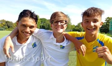 UNDER 15 AFFORESE • Alessandro Rinaldi, Gabriele Meini e Gabriele Siciliano