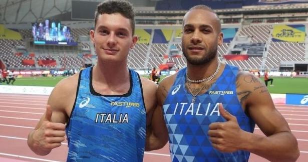 Filippo Tortu e Marcell Jacobs-ATELTICA ITALIANA
