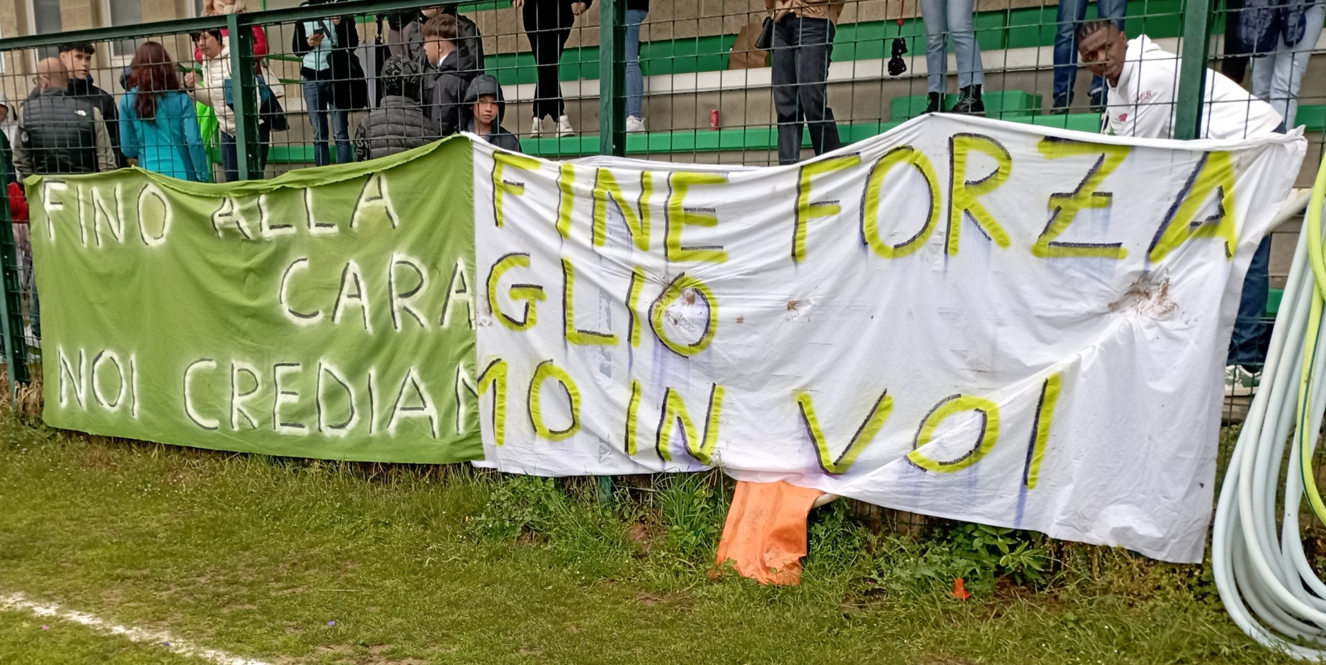 Non può mancare il supporto dei tifosi caragliesi 