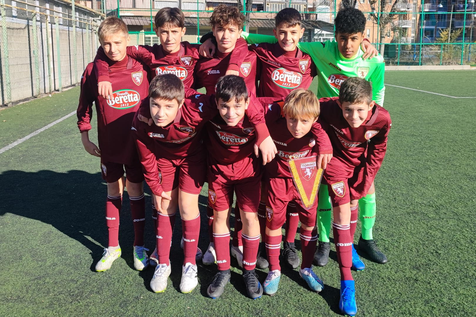 I nove iniziali del Torino Under 13