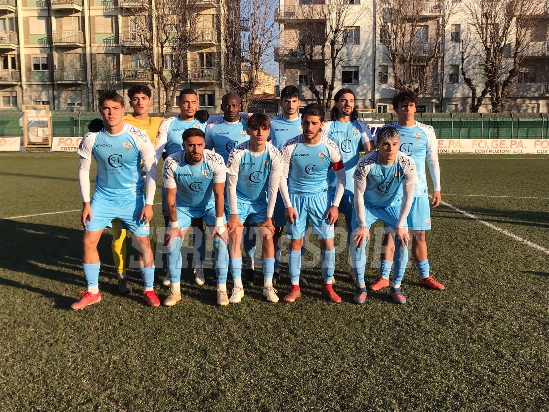 Foto di squadra della Sanremese