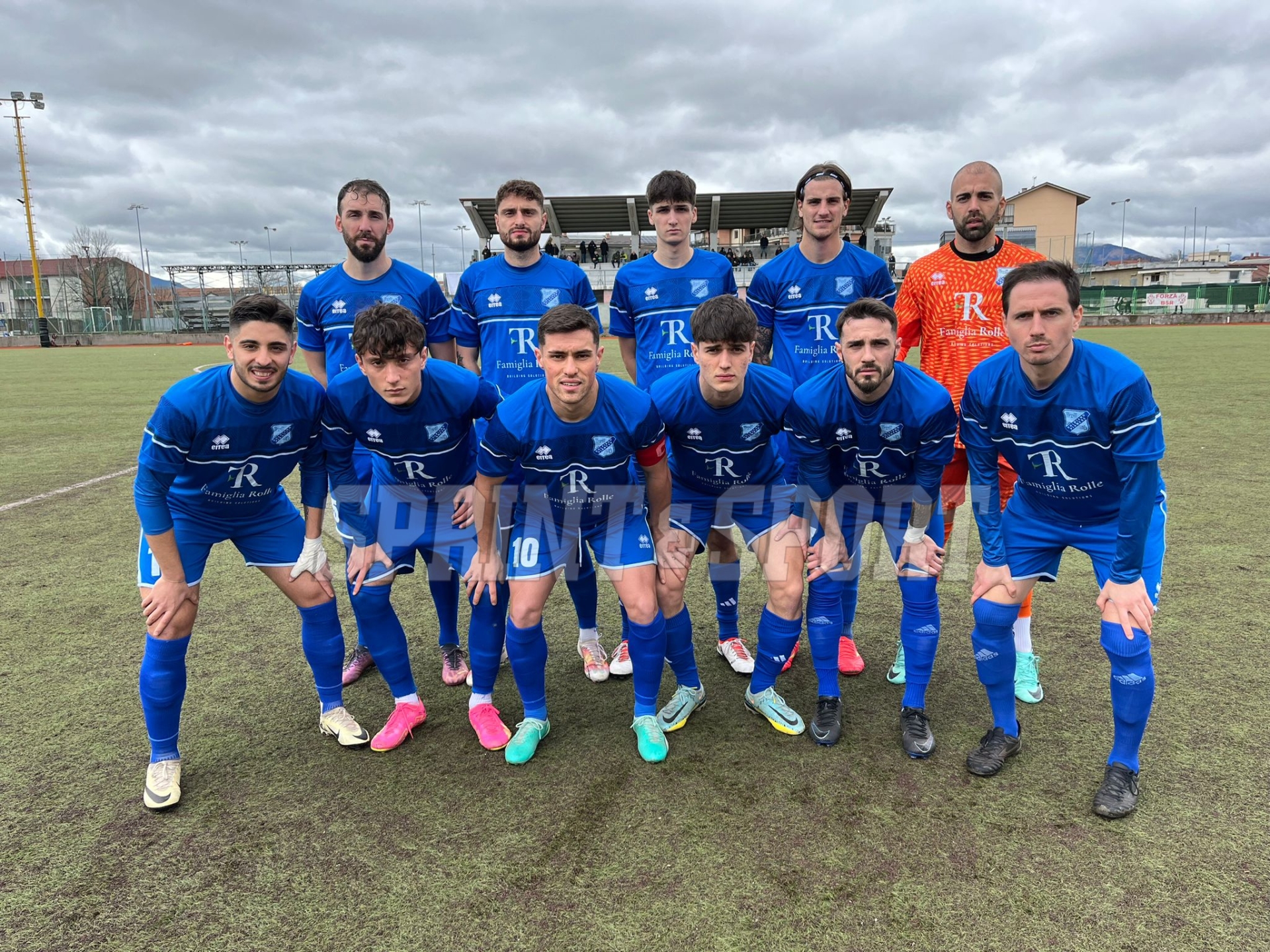 Foto di squadra della Volpiano Pianese