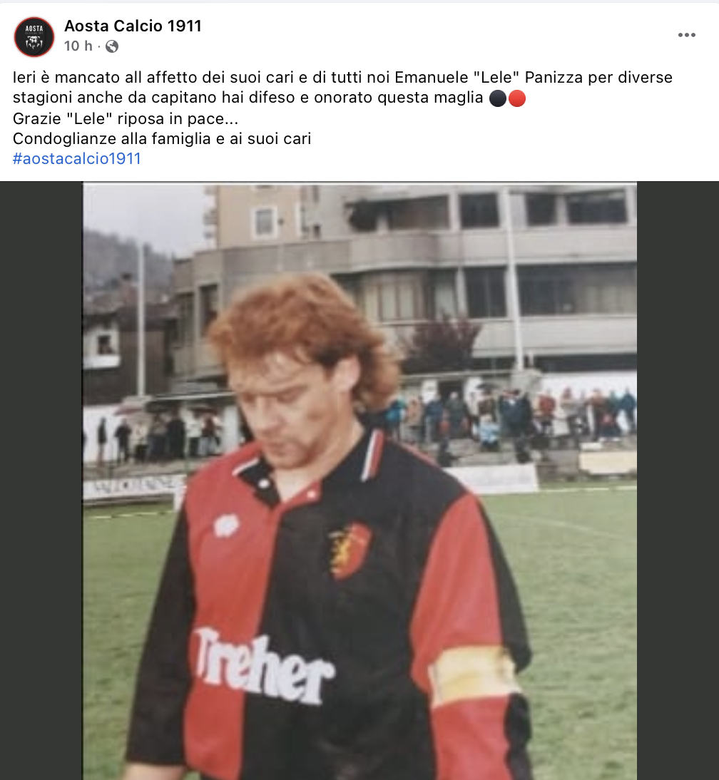 AOSTA SERIE C - EMANUELE PANIZZA